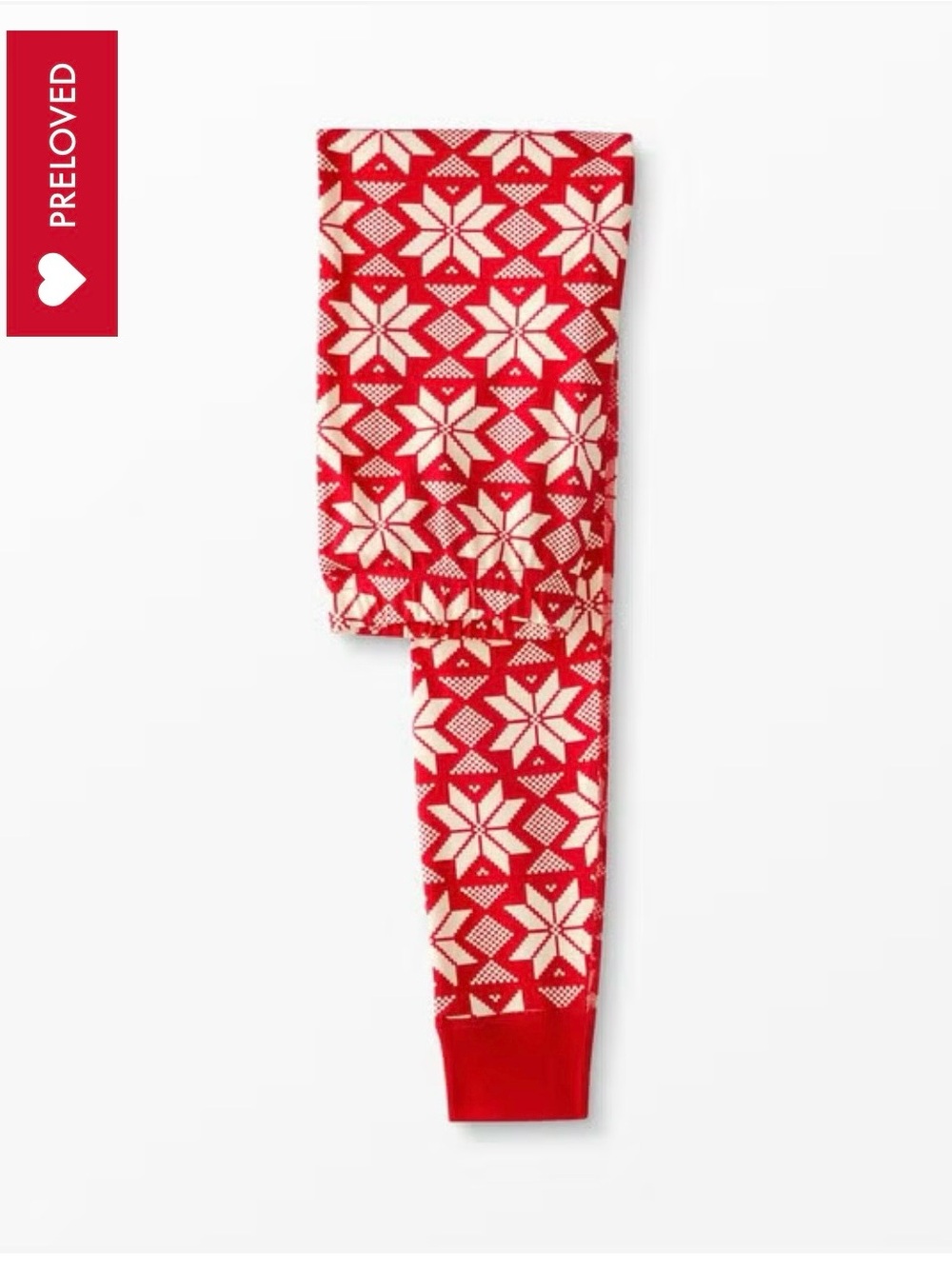 Hannah Andersson Pajama Pant Joggers - Scandi Snowflake